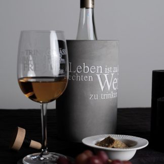 Weinkühler DAS LEBEN IST ZU KURZ