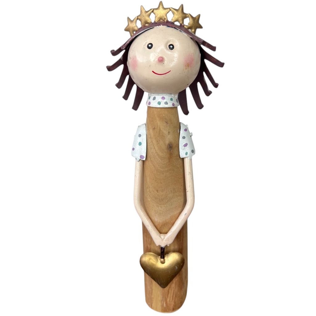Weihnachtsdeko Holz Engel ALENJA