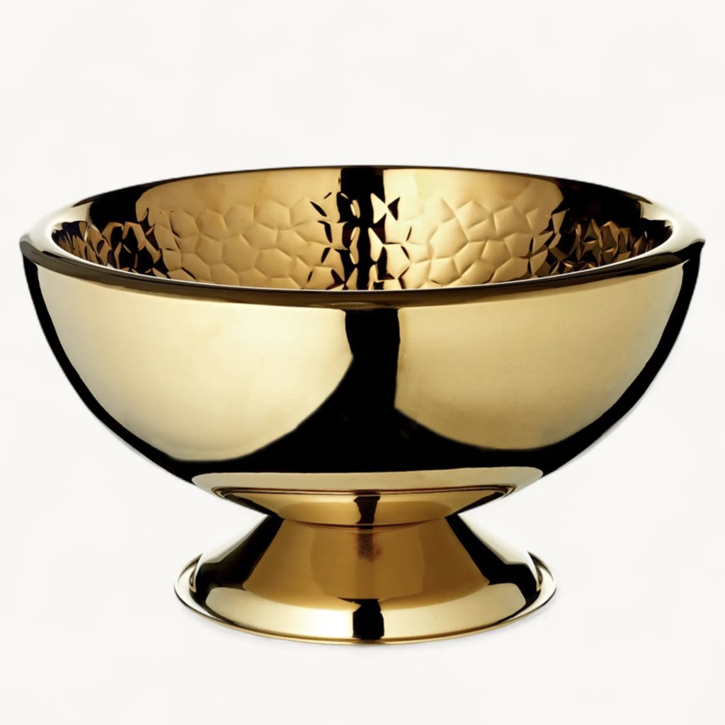 Weinkühler Edzard BRUNO gold 43 cm