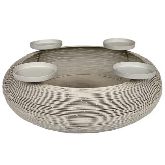 Adventskranz modern Fia beige