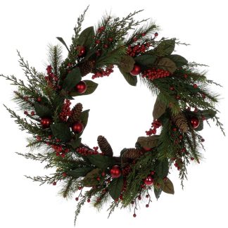 Türkranz Weihnachten Tannenkranz D 65 cm